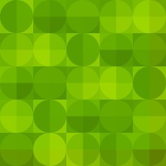 green geometric seamless pattern