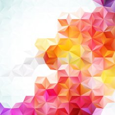 Geometric background triangle N7
