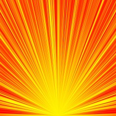 Abstract red and orange stripes burst background N3