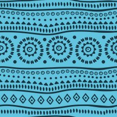 Seamless vector tribal texture N11
