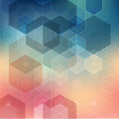 Vector illustration Abstract geometric background N4