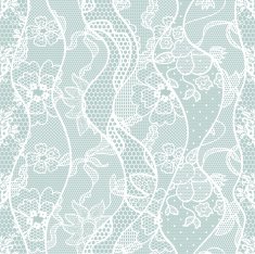 Lace seamless pattern with flowers N194