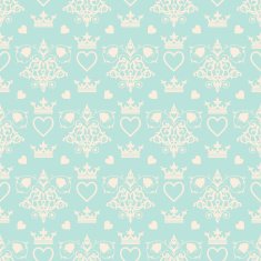 Seamless Pattern Vintage Wallpaper N252