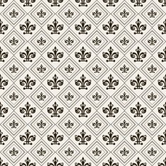 Seamless pattern Retro N9