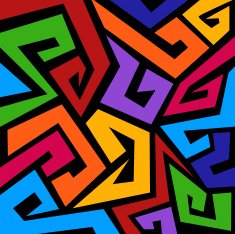 rainbow piece