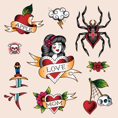 Tattoos set N5
