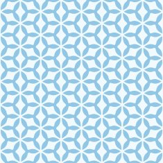 Seamless Snowflake Pattern N4