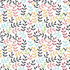 Summer seamless leaf pattern N11