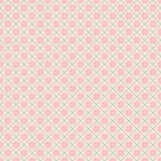 Floral vector seamless pattern with lines (tiling)