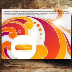 Abstract background design template N47