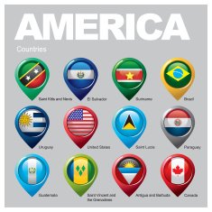 AMERICA Countries &ndash; Part Five
