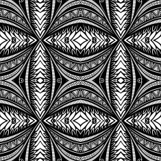 Seamless Vintage Lace Pattern (Vector) N97