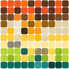 Abstract bright mosaic background