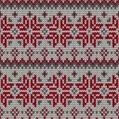 color knitted Christmas seamless pattern N7