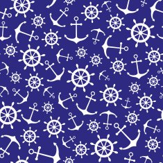 Seamless nautical pattern N37