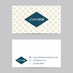 Editable business card template N7