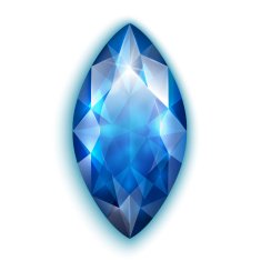 Marquise cut sapphire