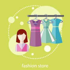 Set of summer and autumn dresses for office N4
