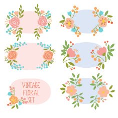 Vintage Flowers N4