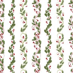 holly seamless pattern N3