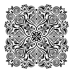 Flower Mandala Abstract element for design N12