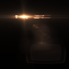 Vector star sun with lens flare N8