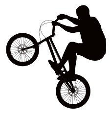 Biker Silhouette N3