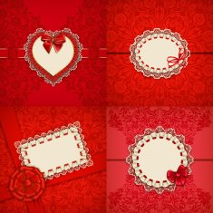 Elegant vector template for luxury invitation card N39