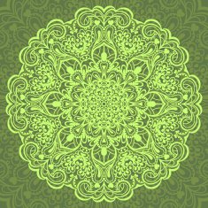 Flower Mandala Abstract element for design N14