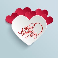 Happy Valentines Day Greeting Card N3
