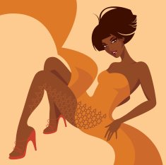 Sexy black woman N2