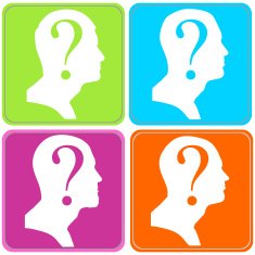 Vector silhouette of a man N237