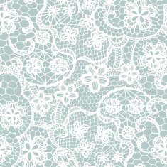 Lace seamless pattern with flowers N197