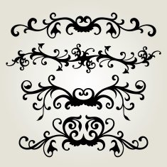 Floral ornament N35