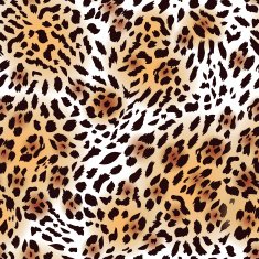 Far Eastern leopard fur seamless vector print EPS10