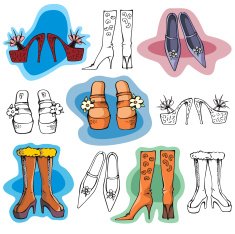 Fashion and Cosmetics Series (Vector) N7
