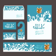 Stationery design set