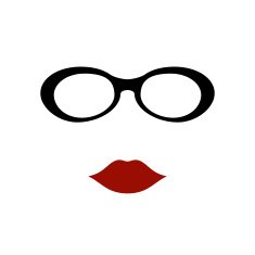 Glasses with lips