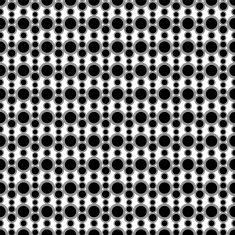 Abstract geometric seamless pattern with circles