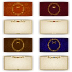 Elegant template for luxury invitation card N4