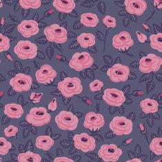 Seamless pattern of roses N6