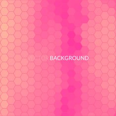 Digital hexagon pixel mosaic background