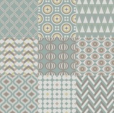 Seamless Geometric Pattern N131