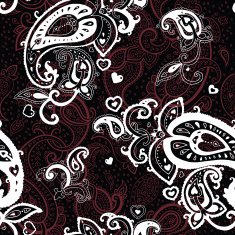 Seamless Paisley background N60