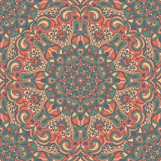 Oriental ornate seamless pattern N9