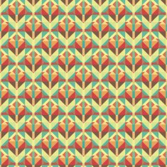 Graphic seamless colorful pattern Flat style N18
