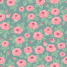 Seamless pattern of roses N8