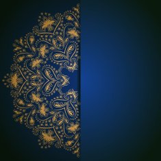Elegant background with lace ornament N17
