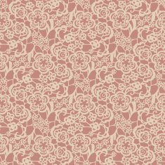 Lace seamless pattern with flowers N198
