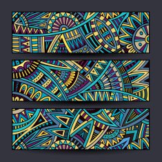 ethnic pattern cards N5